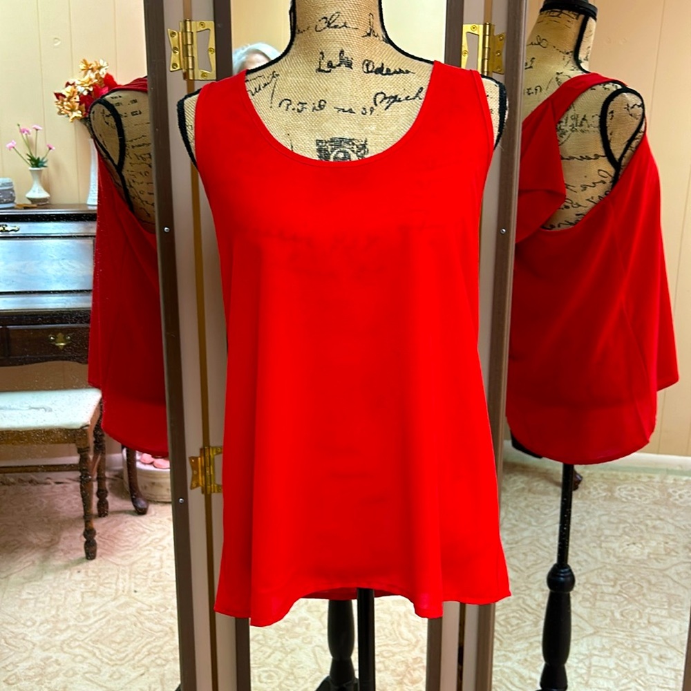 Brenda’s top size medium.